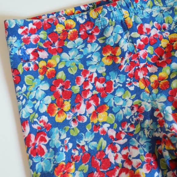 POLO Ralph Lauren Floral Stretch Jersey Legging / 8-10Y, Youth M - Picture 3 of 6